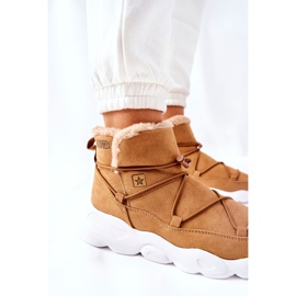 Lämpimät lumisaappaat Big Star Camel II274266 ruskea 1