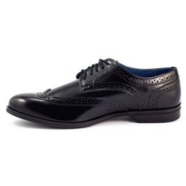 Olivier Muodolliset kengät Black brogues musta 1