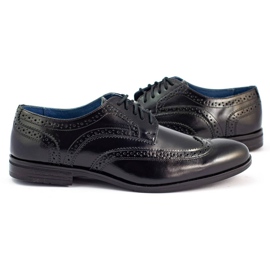 Olivier Muodolliset kengät Black brogues musta 4