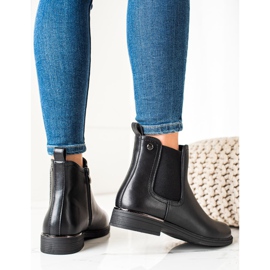 Sergio Leone Klassiset mustat vetoketjulliset saappaat 1