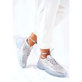 Urheilukengät, joissa Cubic Zirkonia Lu Boo Silver hopea 1