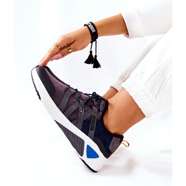 Urheilukengät Memory Foam Big Star II274309 Navy Blue monivärinen 2