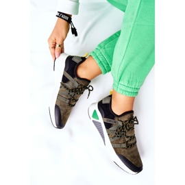 Urheilukengät Memory Foam Big Star II274308 Khaki musta 2