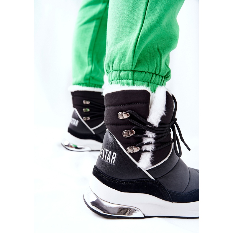 Solmitut lumisaappaat Big Star II274279 musta 1