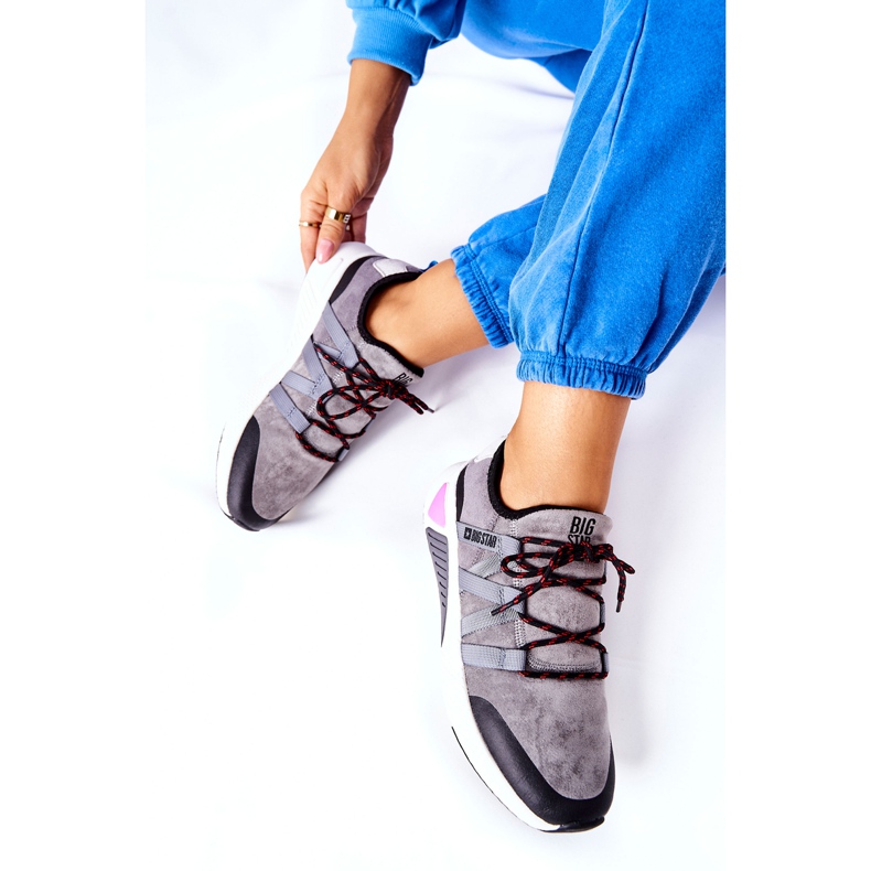 Urheilukengät Memory Foam Big Star II274306 Harmaa 2