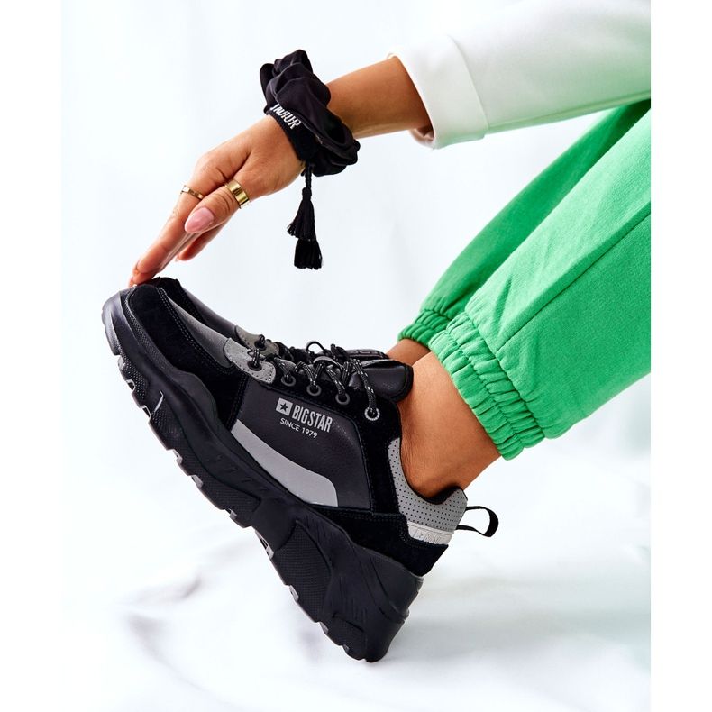 Urheilukengät Tennarit Big Star II274285 Musta 2