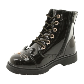 Miss Patent Boots 21DZ23-4309 musta 1