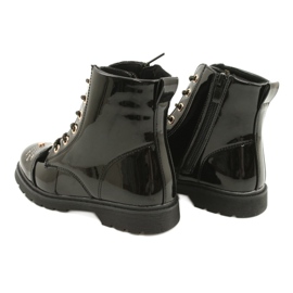Miss Patent Boots 21DZ23-4309 musta 4