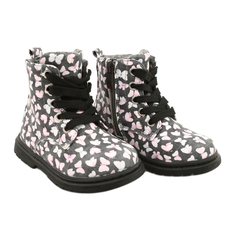 Miss saappaat 21DZ23-4342 sininen vaaleanpunainen harmaa 3