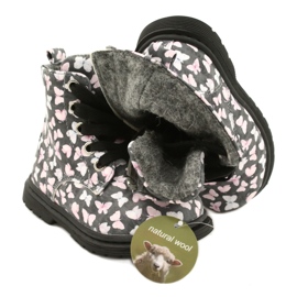 Miss saappaat 21DZ23-4342 sininen vaaleanpunainen harmaa 4