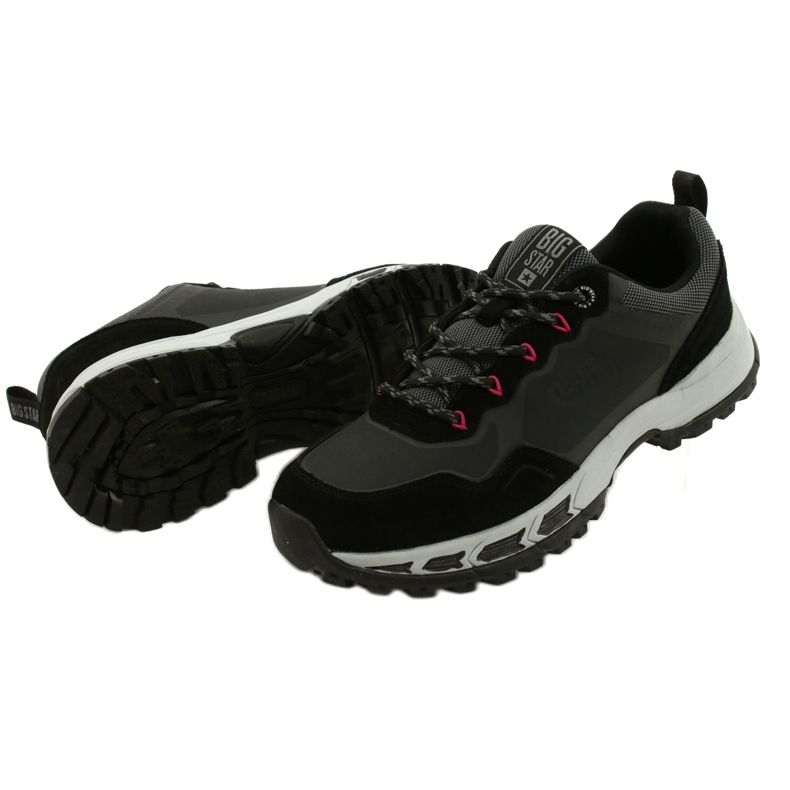 Big Star Miesten urheilukengät Harmaa ja musta II174140 3