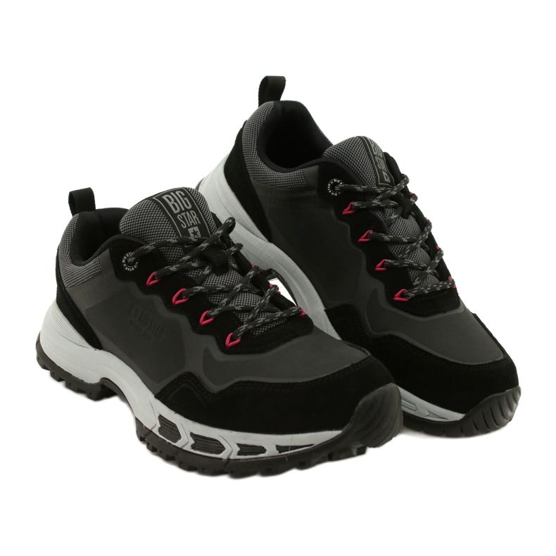 Big Star Miesten urheilukengät Harmaa ja musta II174140 4