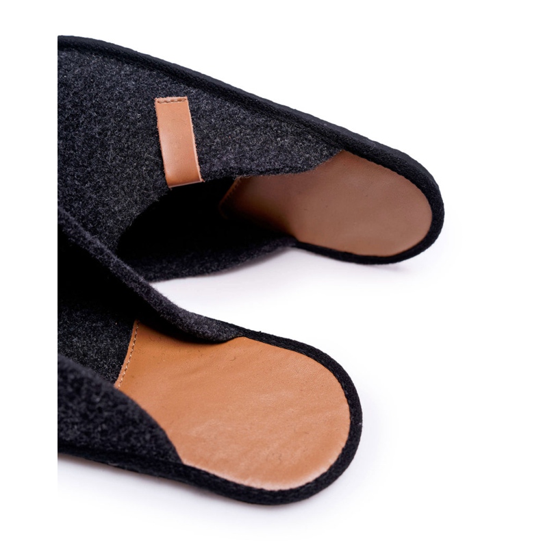 Big Star Miesten kotitossut Panto Fino II167009 musta-ruskea 1