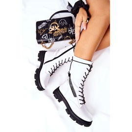 Glany Saappaat Sergio Leone TR747 Valkoinen 1