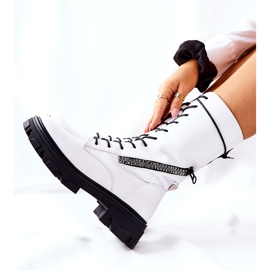 Glany Saappaat Sergio Leone TR747 Valkoinen 2