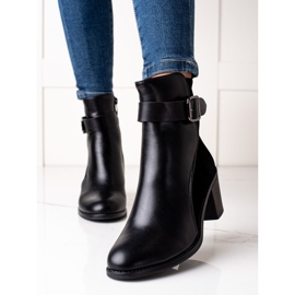 Melisa Muodikkaat saappaat soljella musta 1