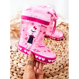 Lasten vaaleanpunainen kumijuusto Zinstinan karhu 1