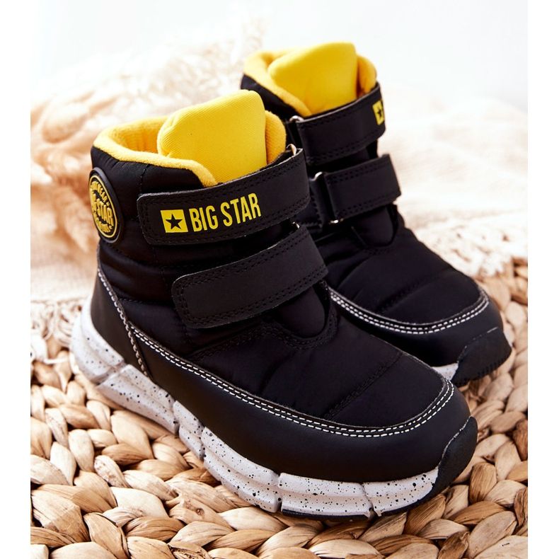 Lasten lumisaappaat Memory Foam Big Star II374070 Musta 1