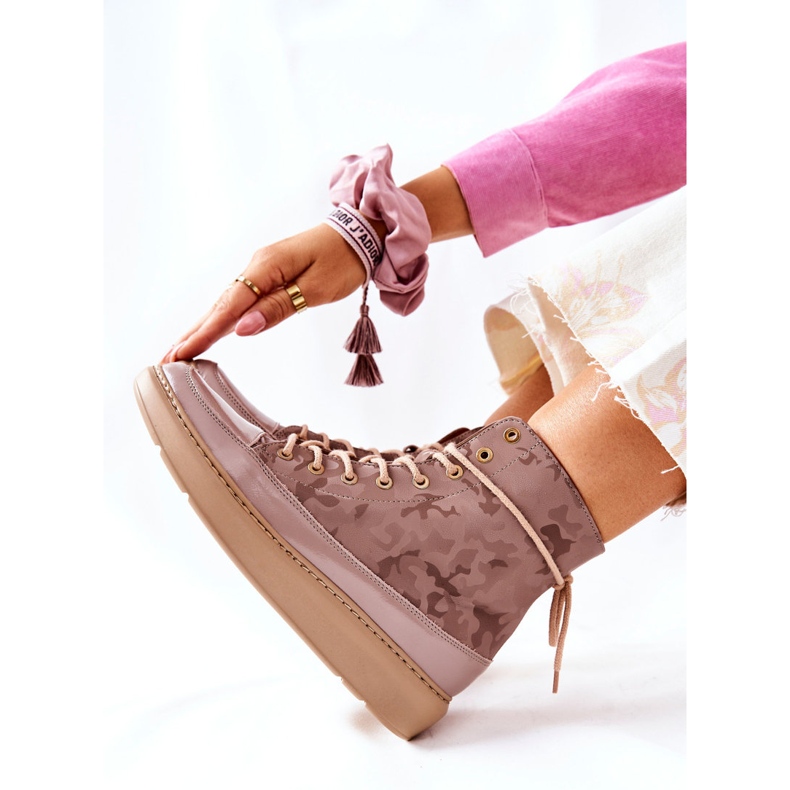 Lewski Shoes Urheilunahkakengät Lewski 3034 Beige Camo 2