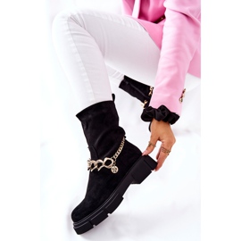 FB2 Mustat Hellio Suede -työsaappaat 1