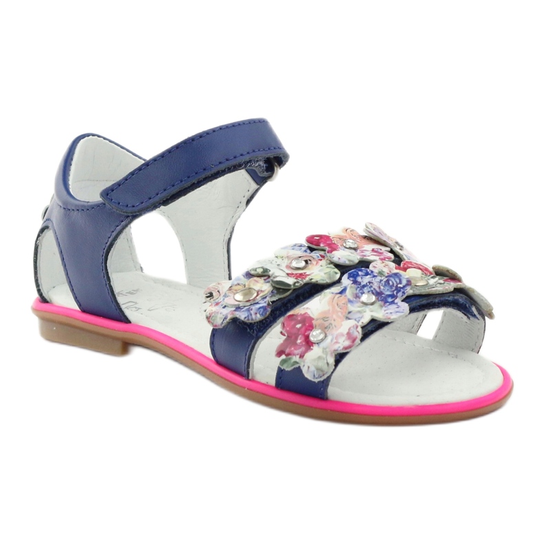 Bartek Sandalki Gladiatiki 16168 Kukki koristeltu sarve sininen 1