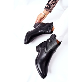 S.Barski Naisten mustat Palile -eristetyt saappaat 1