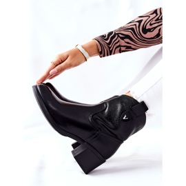 S.Barski Naisten mustat Palile -eristetyt saappaat 2