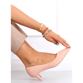 Avokkaat matalalla kantapäällä Ann Pink vaaleanpunainen 2