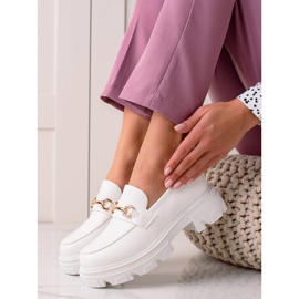 Diamantique Eco Nahka Loaferit valkoinen 2