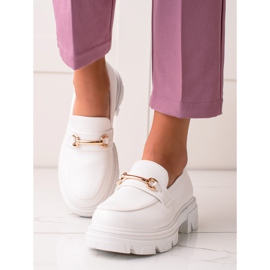 Diamantique Eco Nahka Loaferit valkoinen 1