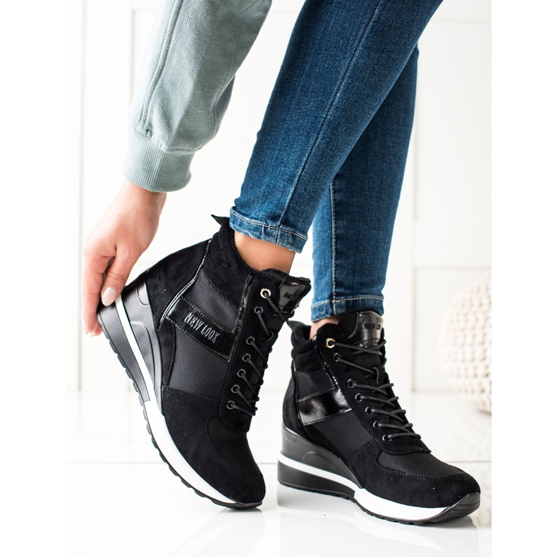 W. Potocki Tennarit Wedge Potockissa musta 1