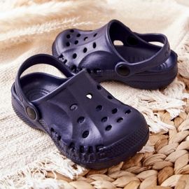 Flameshoes Lasten kengät Tossut Navy Blue Crocs laivastonsininen 2