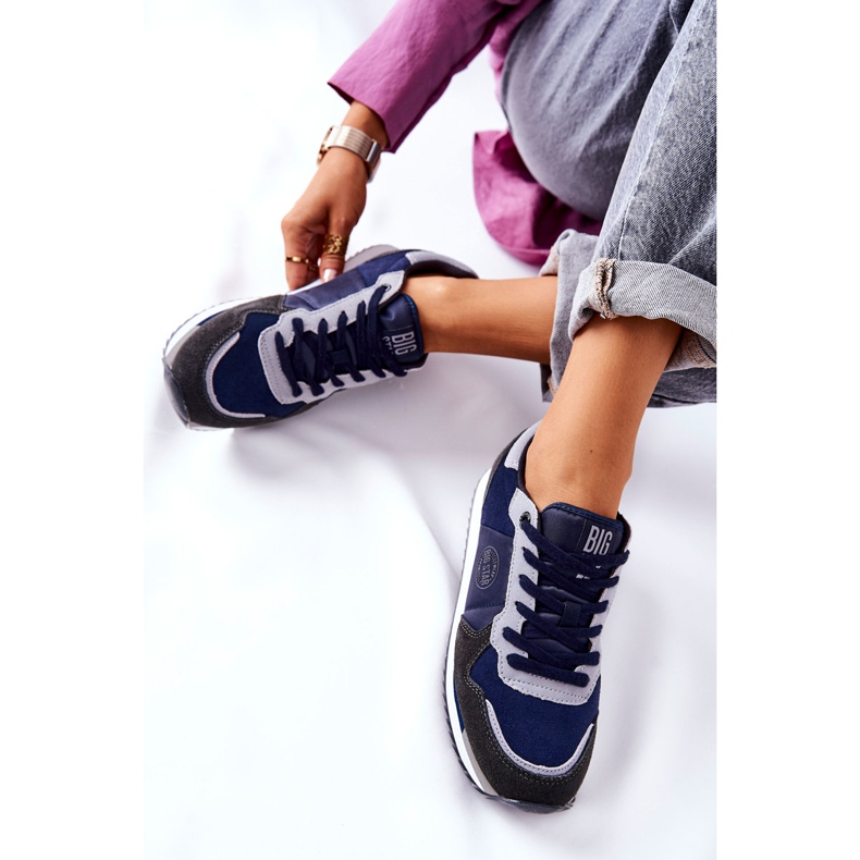 Urheilukengät Big Star GG274A056 Navy Blue-Grey tummansininen harmaa 2