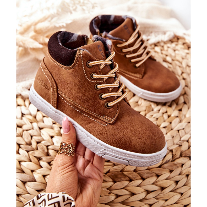 Lasten eristetyt urheilukengät Big Star BB374131BS Camel ruskea 2