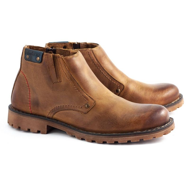 Olivier Miesten saappaat 815 punainen ruskea 2