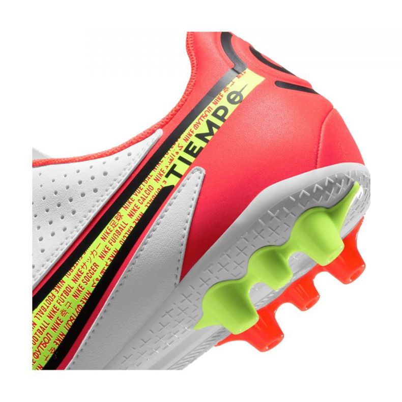 Nike Tiempo Legend 9 Academy Ag M DB0627-176 jalkapallokengät valkoinen, valkoinen, monivärinen valkoinen 1