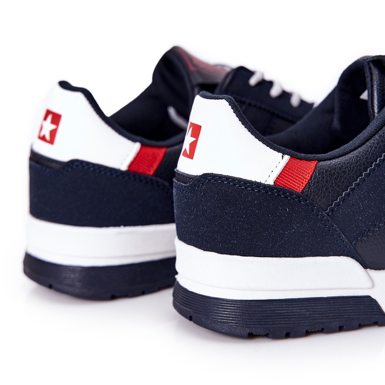 Miesten urheilukengät Memory Foam Big Star Navy Blue II174083 sininen 2