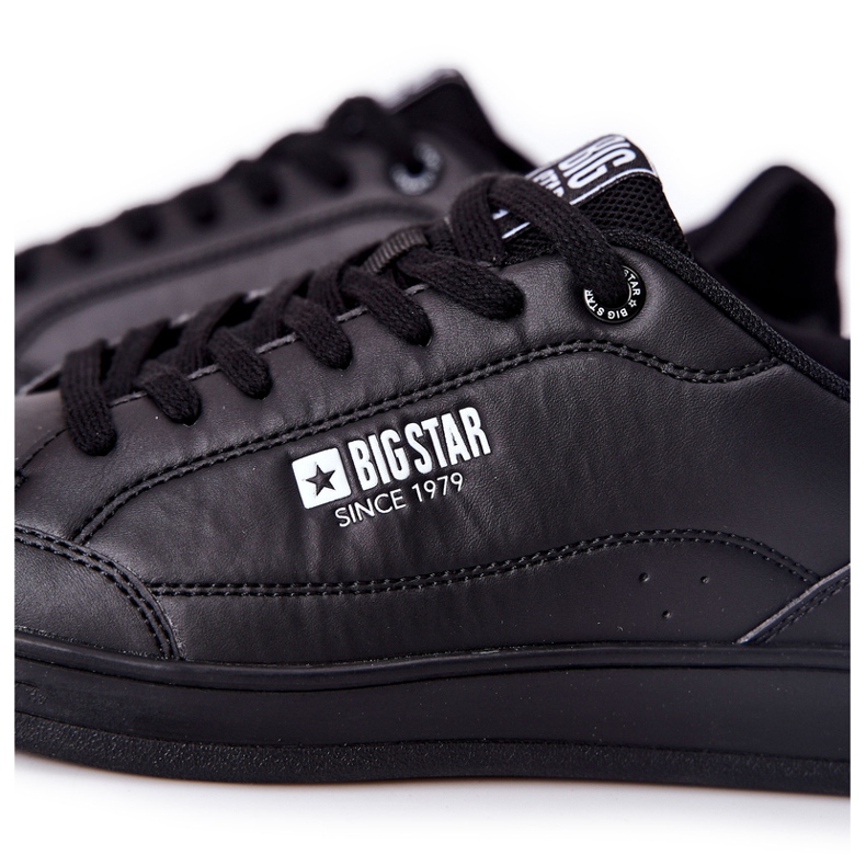 Memory Foam Big Star II174169 mustat nahkakengät 1