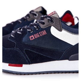 Miesten urheilukengät Big Star II174190 Navy Blue sininen 1