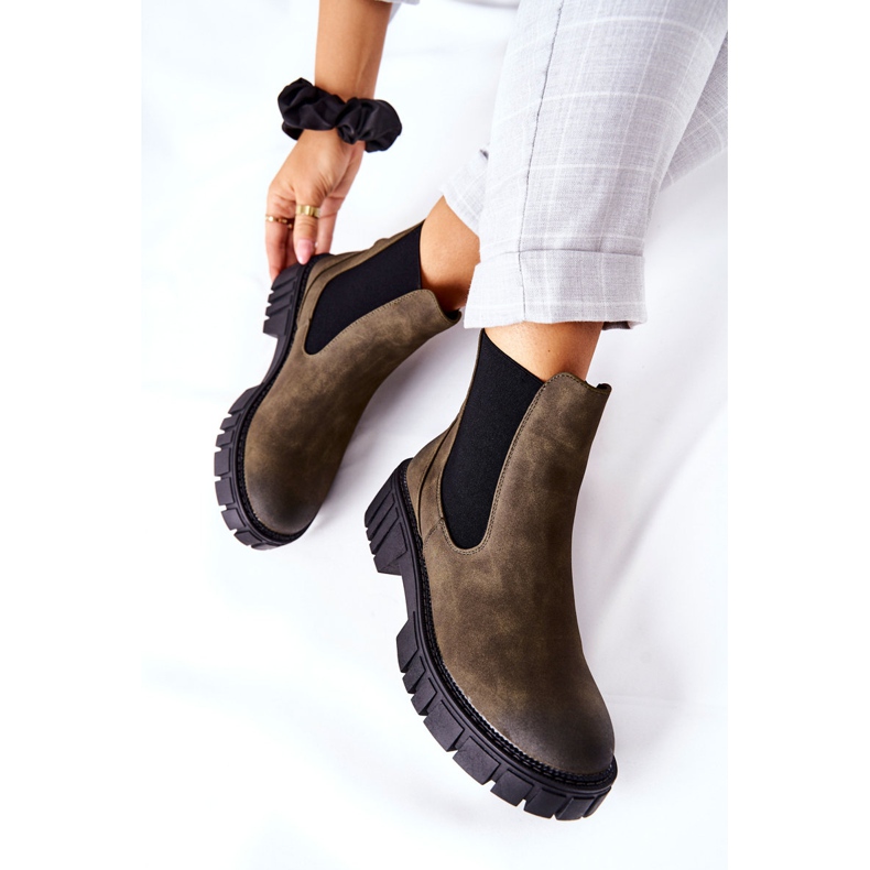 Saappaat Työntekijät Warm Trappers Sergio Leone TR761 Green vihreä 1