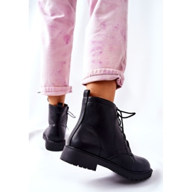 PH1 Klassiset mustat nahkasidot Melome 2