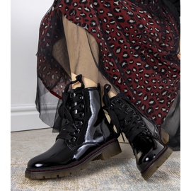 Evento Delphine mustat kiiltonahkakengät 1 Evento Delphine mustat kiiltonahkakengät 1