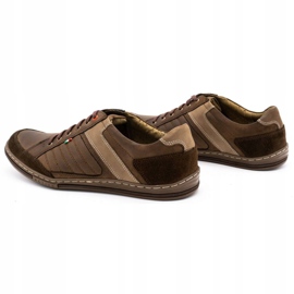 Miesten Olivier -nahkakengät 236GT ruskeat 6