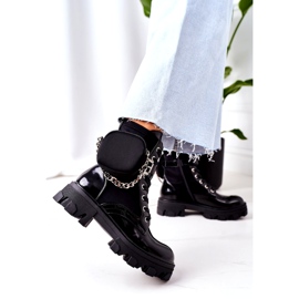 Naisten eristetyt työntekijät, joilla on munuaiset ja ketju musta 4