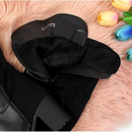 Lämpimät saappaat, joissa joustava T.Sokolski W SCA146 musta 1