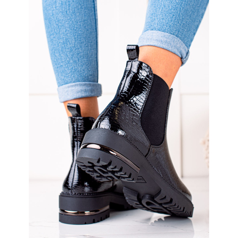 Sergio Leonen mustat Chelsea -saappaat 1