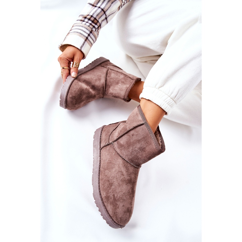 Vicandi Brown Fur Warm Lumisaappaat ruskea 2