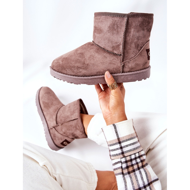 Vicandi Brown Fur Warm Lumisaappaat ruskea 1