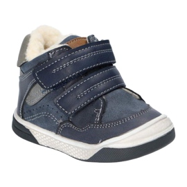 Sportowe -saappaat, joissa tarranauha American Club XD17 / 21 Navy blue tummansininen 1