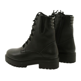 Saappaat Nahka Sergio Leone TR756 Laced Musta 2